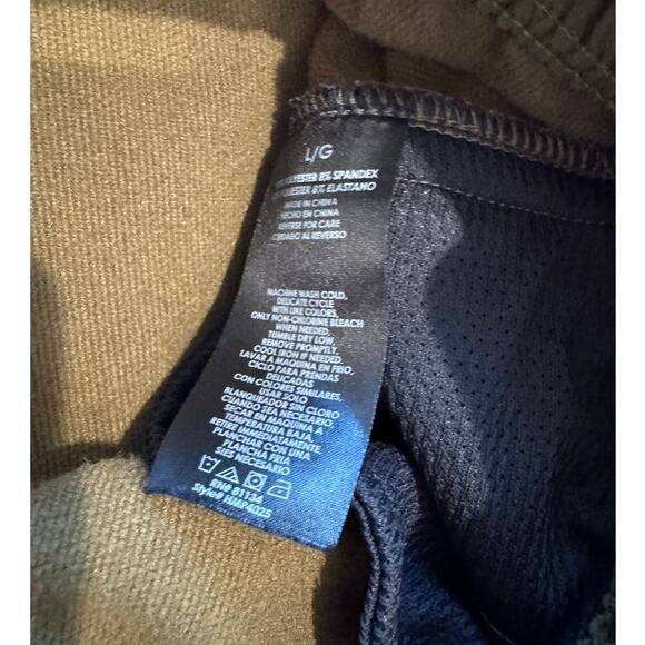 Tony Hawk Men's Tapered Track Pants Workout Size Large Hunter Green GorpCore - Picture 10 of 10